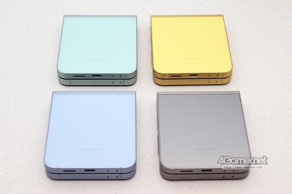 플립6의 다양한 색상