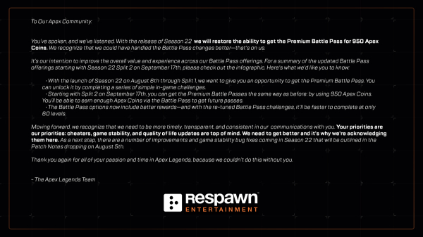 출처='에이펙스 레전드' 공식 SNS