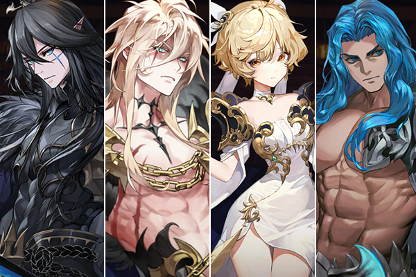 (왼쪽부터)태오, 카일, 연희, 카르마