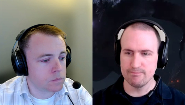 <사진> 티모시 이스메이 '디아블로4' 리드 게임 프로듀서, 션 화이트 '디아블로4' 시스템 게임 디자이너