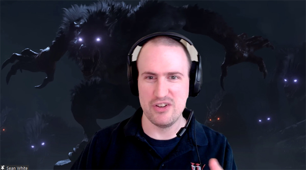 <사진> 션 화이트 '디아블로4' 시스템 게임 디자이너