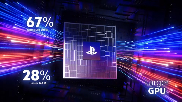 PS5 프로는 PS5 표준 모델 대비 메모리 버스 대역폭이 1.28배 향상됐다. 참고로 PS4에서 PS4 프로 때는 1.24배였다