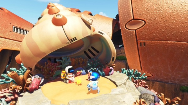 스테이지 곳곳에 봇들이 잡혀있거나, 길을 잃거나, 휴가를 즐기고 있는 모습 등을 볼 수 있다. 조난당한 봇의 수는 언제든지 확인할 수 있어 놓친 봇을 쉽게 확인할 수 있다.