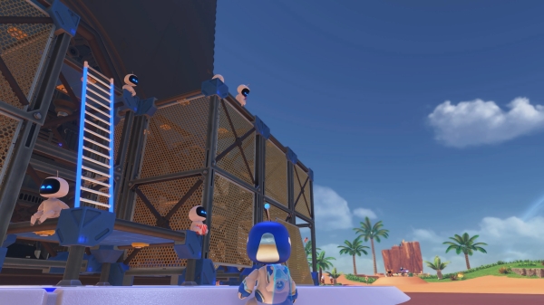 모인 봇들은 저마다 즐겁게 일을 하고 있다. 쓸쓸한 베이스캠프가 활기를 띠는 순간, 형언할 수 없는 성취감을 느낀다.