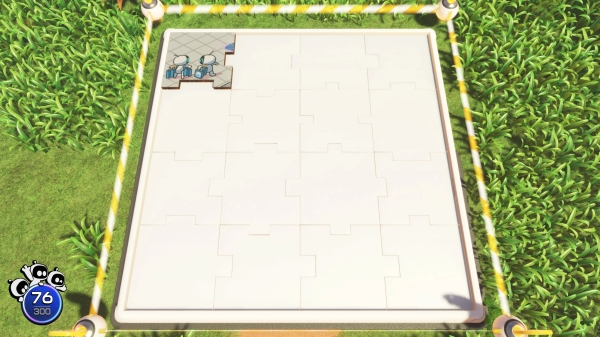 조각은 어떤 순서로 가져가도 반드시 왼쪽 위부터 순서대로 채워진다. 그래서 대충 둘러봐도 시설은 꾸준히 늘어난다.