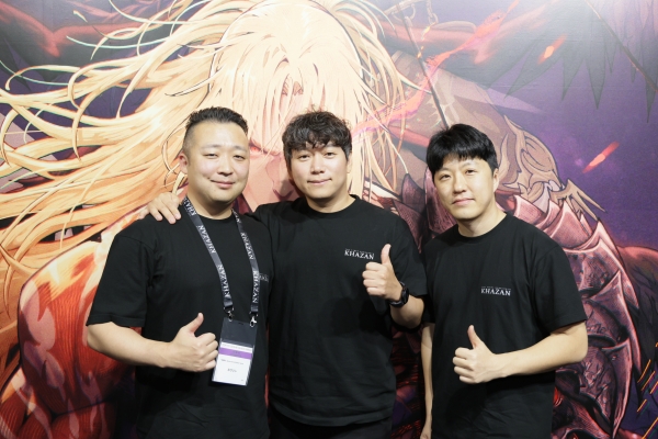 왼쪽부터 이규철 아트 디렉터, 윤명진 대표, 이준호 크리에이티브 디렉터