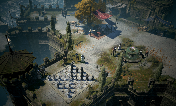 기란성 마을 - 체스장 인게임 이미지