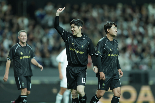 깜짝 출전한 박지성