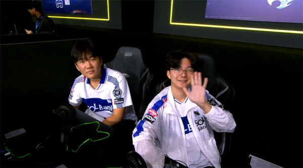 <사진> 2024 PMGC 옐로우 그룹서 경기를 진행한 DRX (출처-PMGC 중계방송)