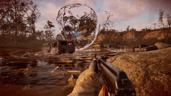 필드 위에는 아노말리가 곳곳에 흩어져 있다.