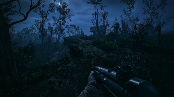 황폐한 초목의 묘사에 상당히 공을 들였다.