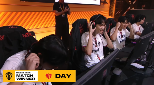 <사진> 데이 트레이드 게이밍(DAY) (출처-PGS6 중계방송)