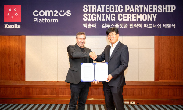 <사진> 컴투스플랫폼, 글로벌 페이먼트 강자 엑솔라(Xsolla)와 전략적 파트너십 체결
