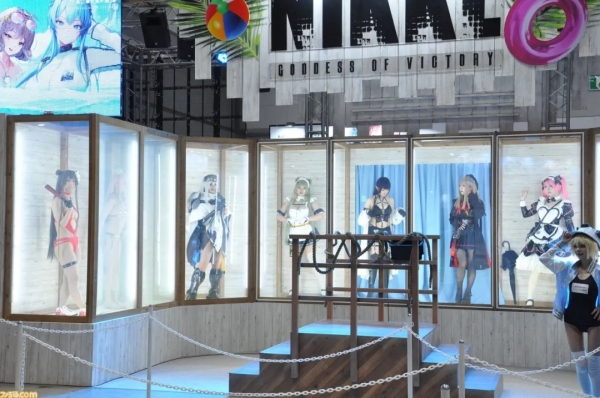 '니코니코 초회의’에 출전한 니케