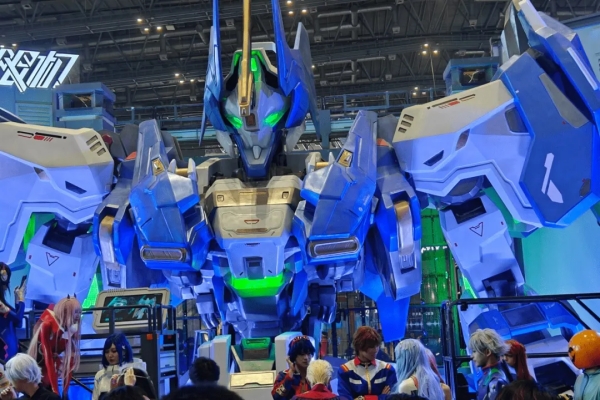 ‘메카 브레이크’ 부스 현장