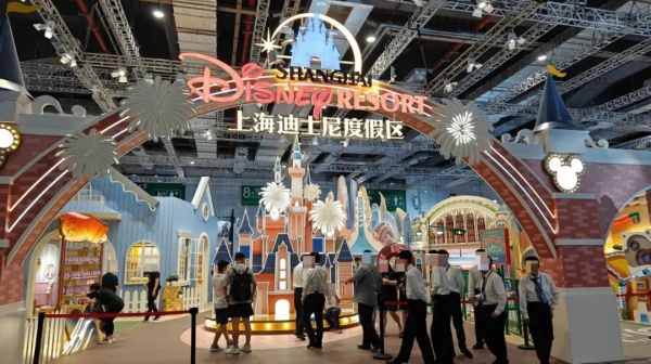 상하이 디즈니 리조트(Shanghai Disney Resort) 부스 현장