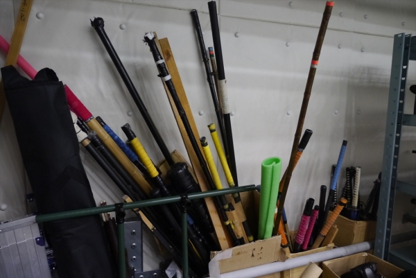 스튜디오에는 다양한 소품이 준비되어 있다.