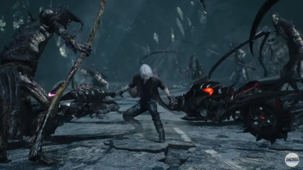 <이미지> 데빌 메이 크라이5, 악마와 싸우는 플레이 전투 트레일러 스샷