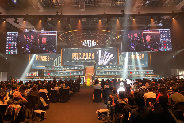 <사진> PGC 2024 그랜드 파이널 경기가 열린 말레이시아 쿠알라룸푸르의 트로피카나 가든스 몰 컨벤션센터