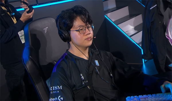 <사진> PGC 2024 그랜드 파이널에 나선 광동 살루트 우제현