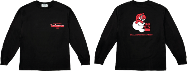 스노우메이지 X 발란사 롱슬리브 티셔츠