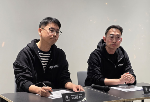 라이온하트스튜디오 고영준 총괄PD, 박용혁 사업팀장