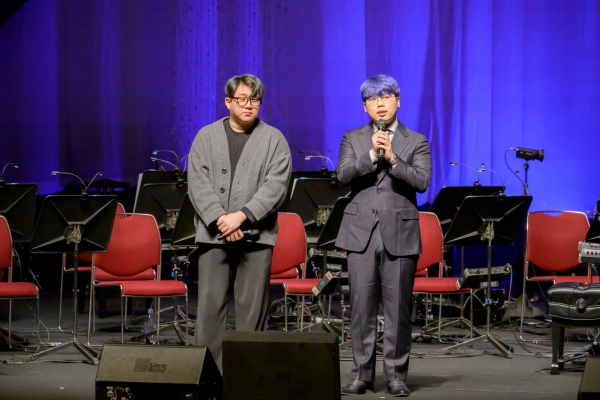 왼쪽부터 유형석 디렉터, 주종현 사운드 디렉터