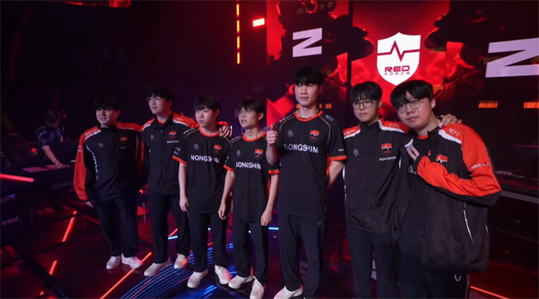 <사진> 농심 레드포스 (출처-VCT 퍼시픽 중계방송)