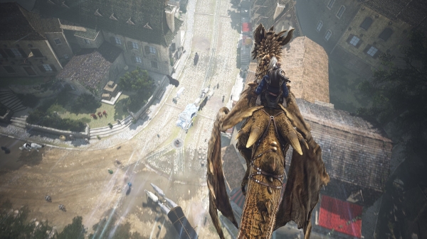 오픈 월드 세계이기 때문에 어디든 원활하게 이동할 수 있다