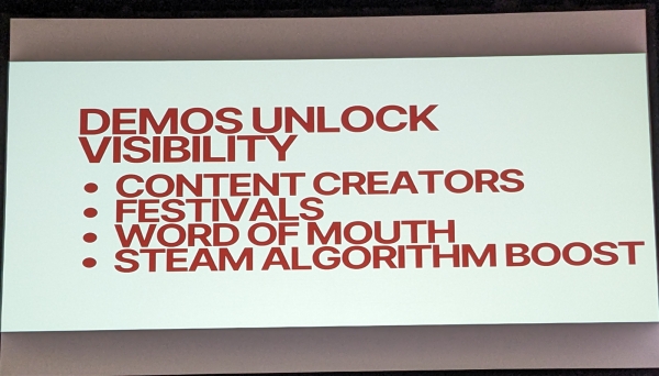 데모를 출시하면 위시리스트 수가 증가하고, 그로 인해 가시성이 향상된다. 그렇다면 조금이라도 빨리 데모를 내놓자