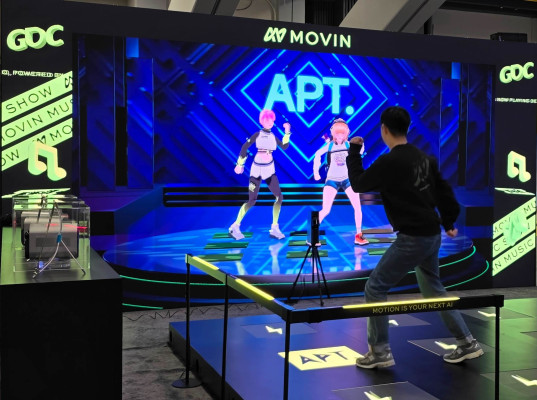 <사진> GDC2025에 마련된 무빈 현장 부스