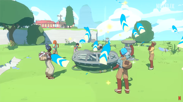 (출처-크로스랜드: 정령과 함께 공식 티저 영상)