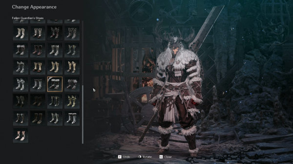 [사진. ‘볼바이노’를 처치하면 획득할 수 있는 ‘타락한 수호신’ 세트]