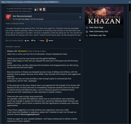 [사진. 유저 피드백에 댓글 남기며 소통하는 이준호 CD]