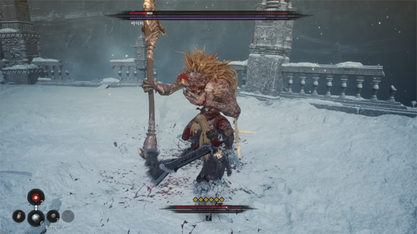 <사진> 바이퍼의 안면부를 집중 공격하면 잠시 그로기 상태에 빠지게 된다