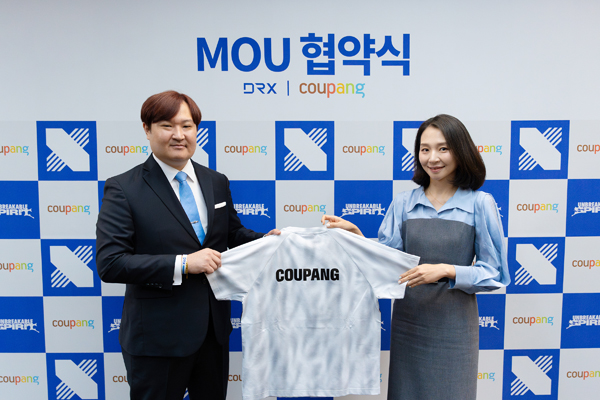 <사진> DRX 양선일 대표이사, 쿠팡 포용경영팀 송훤 팀장