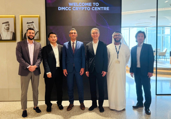 <사진> 넥써쓰 장현국 대표, 두바이 DMCC 방문