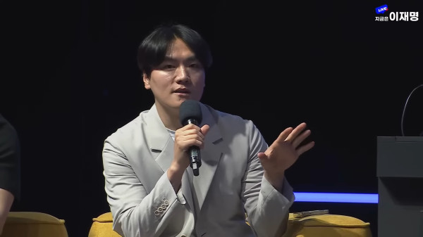 브리온 e스포츠 박정석 단장(출처-이재명TV)