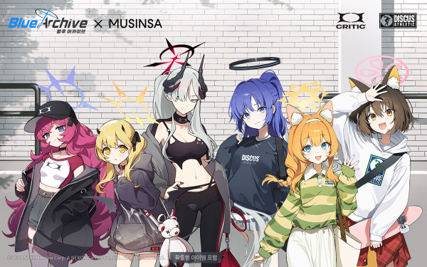 [사진 1] ‘블루 아카이브’ X 무신사 컬래버레이션