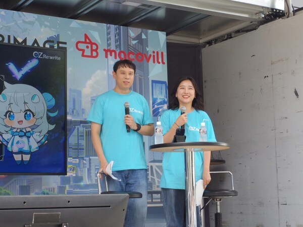 최승관 프로듀서(왼쪽)와 이수연 아트 디렉터(오른쪽)  