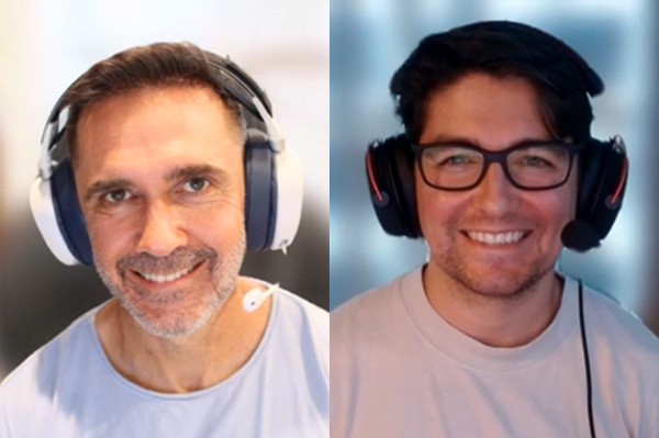 블리자드 '오버워치2' 팀의 애랜 켈러 게임 디렉터와 알렉 도슨 어소시에이트 게임 디렉터