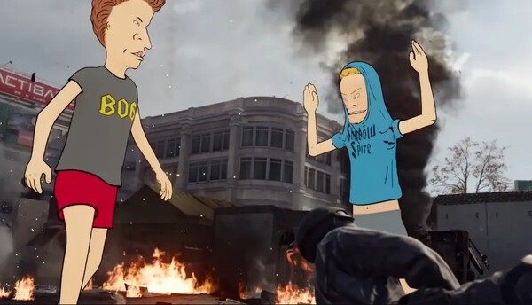 필자는 미국의 MTV(과거 음악 전용 TV 채널) 애니메이션으로 방영된 '비비스와 버트헤드'를 생방송으로 시청했던 세대지만, 시즌4 Reloaded에 등장한 이 스킨은 '콜 오브 듀티' 시리즈뿐만 아니라 운동 부족으로 보이는 애니메이션판의 세계관에도 어울리지 않는다.