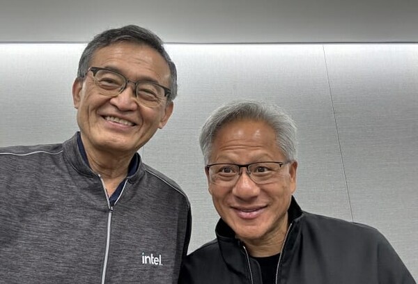 인텔과 엔비디아의 CEO (출처 : X)