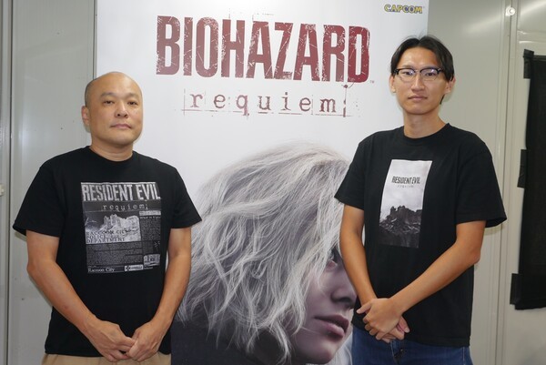 (왼쪽부터) 나카니시 코시 디렉터와 쿠마자와 마사토 프로듀서