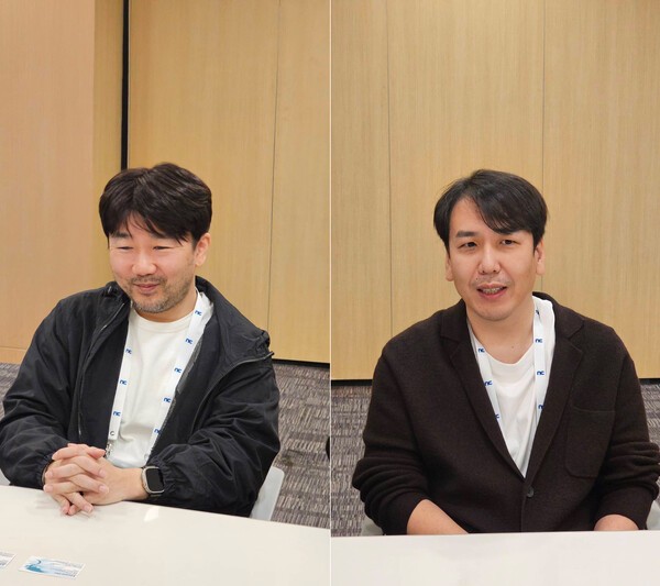 (왼쪽부터) 김남준 개발 PD, 소인섭 사업실장