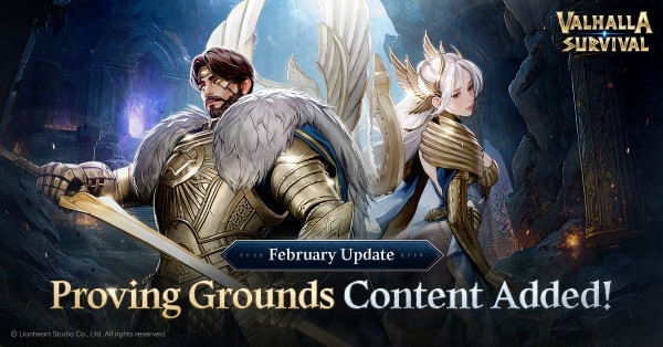 LIONHEART STUDIO Adds “Proving Grounds” Content to Valhalla Survival