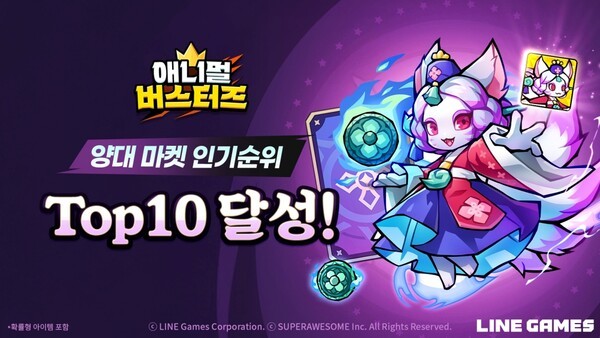 라인게임즈 '애니멀 버스터즈', 이용자 피드백으로 완성도 높인다 - 뉴스 썸네일 이미지