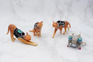 [TGS] 고양이 게임 'Stray', 우연히 발견한 캡슐 피규어