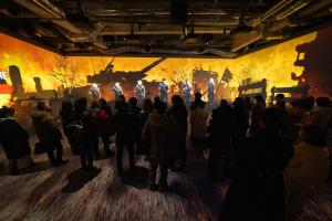 [포토] IPX, 일본 시부야에서 네이버웹툰 ‘입학용병’의 팝업스토어 현장