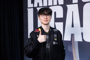 [롤드컵] T1 페이커, "컨디션 별로였으나, 팀원 덕분에 결승행"